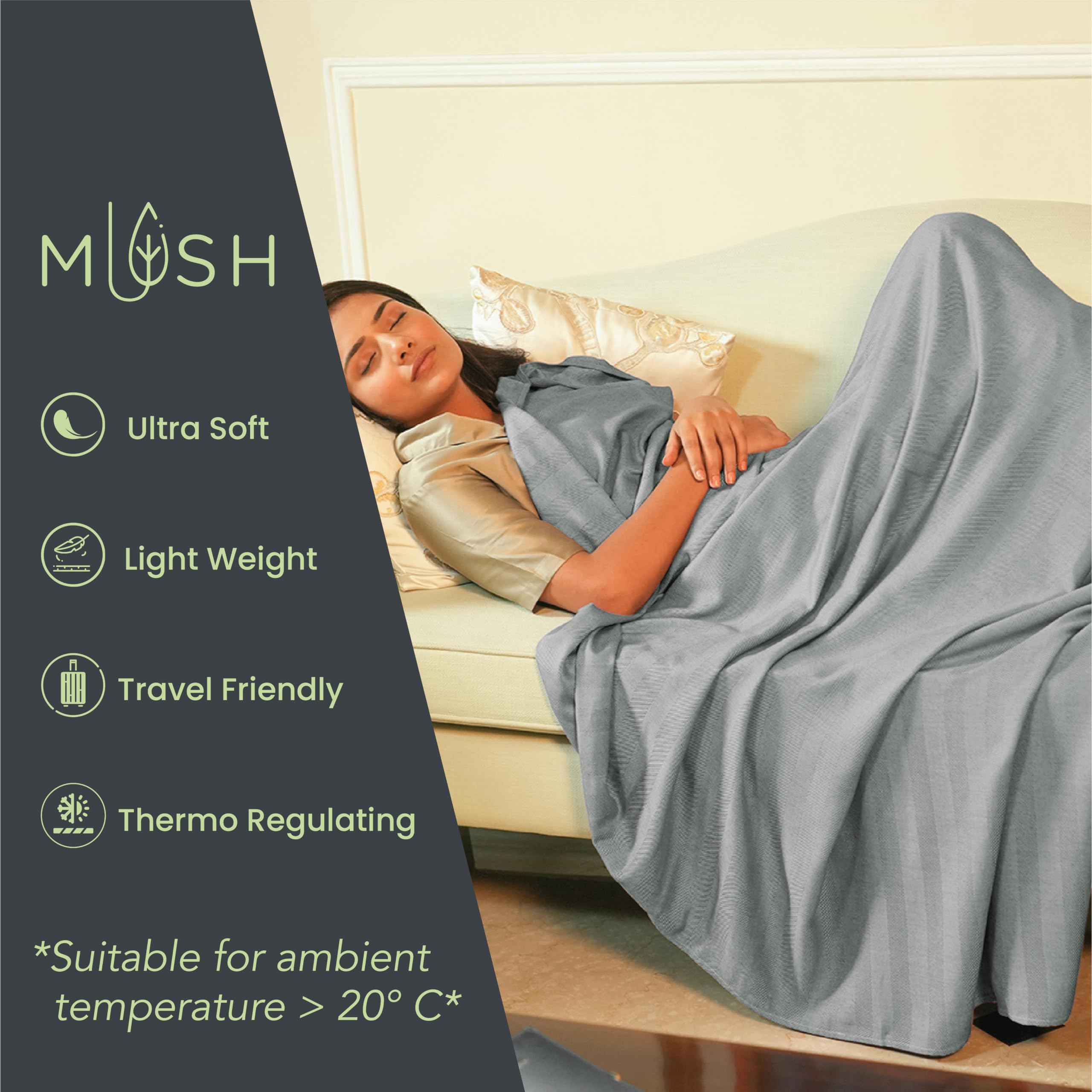 Buy Mush Ultra-Soft, Light Weight & Thermoregulating, All Season
